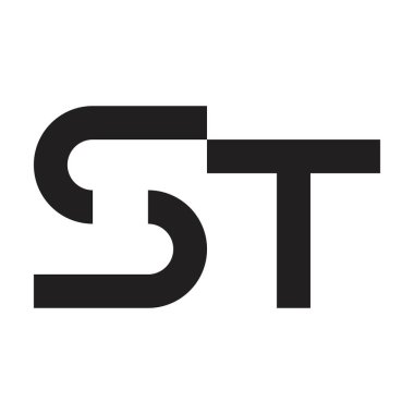 İlk harf vektör logosu