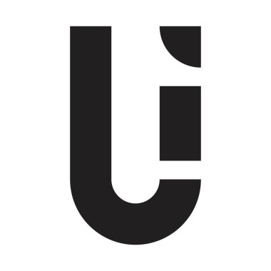 li ilk harf vektör logosu