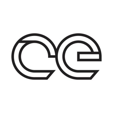 Başlangıç harfi vektör logosu