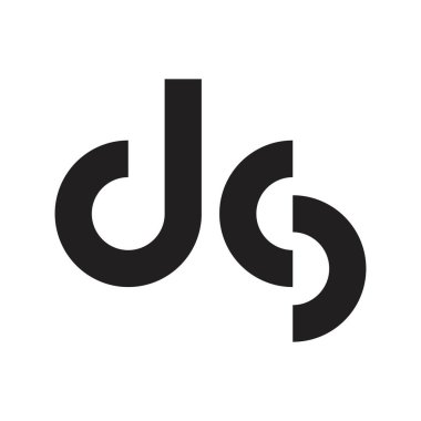 İlk harf vektör logosu