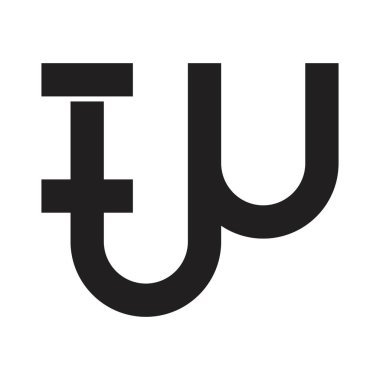 İlk harf vektör logosu