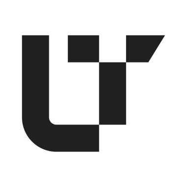 İlk harf vektör logosu