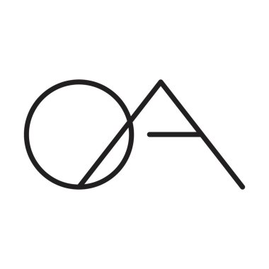 ilk harf vektör logosu