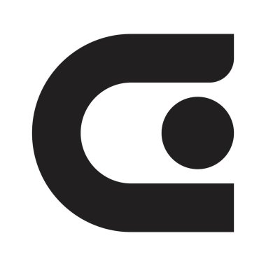 co ilk harf vektör logosu