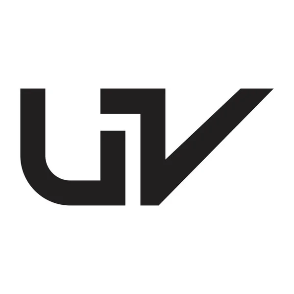 Logo Vectoriel Lettre Initiale — Image vectorielle