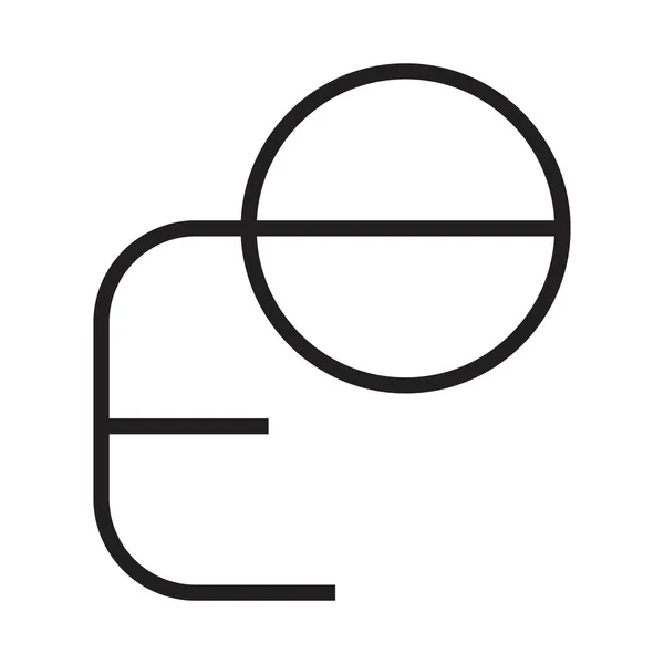 Eo初始字母向量标识 — 图库矢量图片