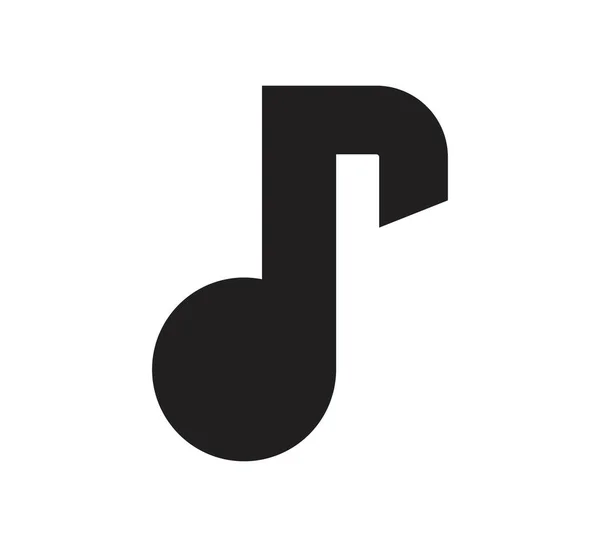 Modèle Design Vectoriel Logo Musique — Image vectorielle