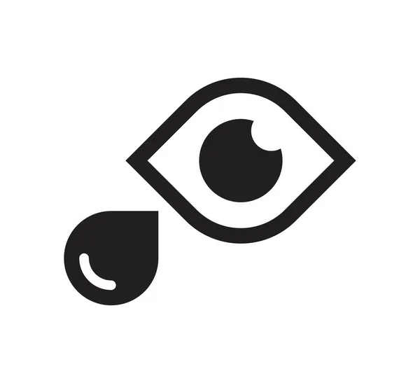 Сльози Логотип Векторний Дизайн Шаблон — стоковий вектор