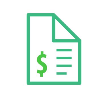 fatura logo vektör tasarım şablonu