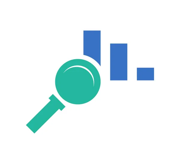 Analyse Logo Vector Ontwerp Sjabloon — Stockvector