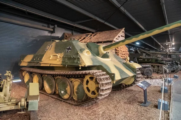 Duxford Engeland Mei 2021 Jagdpanther Duitse Wereldoorlog Twee Tank Destroyer — Stockfoto