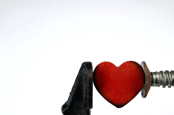 Yüksek basınç altında kalp.