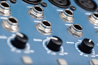 Ses Konsol. Ses karıştırıcı.