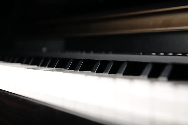 Piyano tuşları. Sahne Alanı'nda müzik aleti.