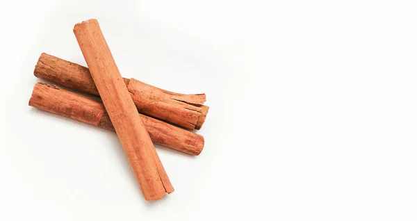 Cinnamomum Verum Gerçek Tarçın Seylan Tarçın Sopa Türleri Kopyalama Alanı — Stok fotoğraf