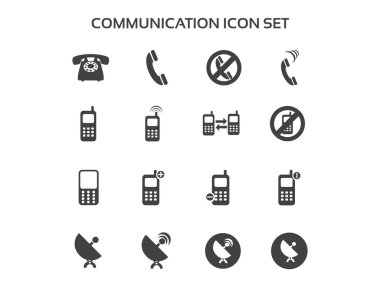 iletişim Icon set