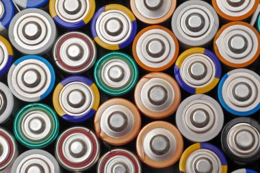 kuru hücreler AA bataryaları pozitif uçbirim arkaplanı