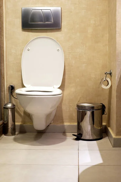 Toilet Bowl Bathroom Interior — Stock Photo, Image