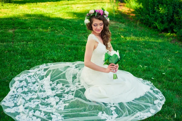 Retrato de la novia — Foto de Stock