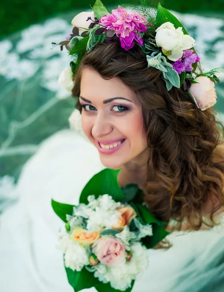 Portrait of the bride — Stock Photo, Image