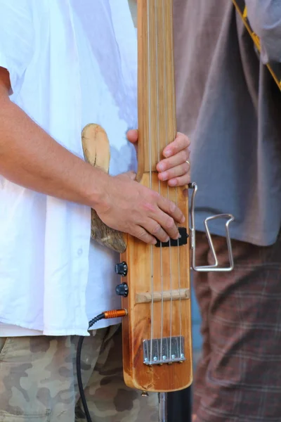 Καλλιτέχνες που παίζουν στο δρόμο. Buskers Festival — Φωτογραφία Αρχείου