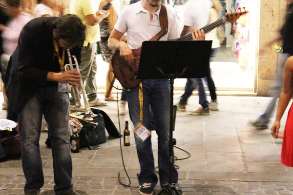 Gatan musik — Stockfoto