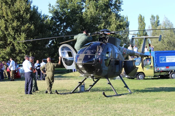 Wojskowy helikopter Nh 500-e — Zdjęcie stockowe