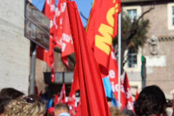 Trade union demostration — Stock Photo, Image