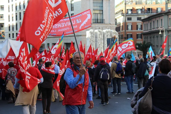 Trade union demostration — Stock Photo, Image