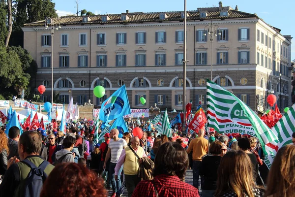 Sendika demostration