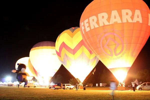 Heißluftballons — Stockfoto