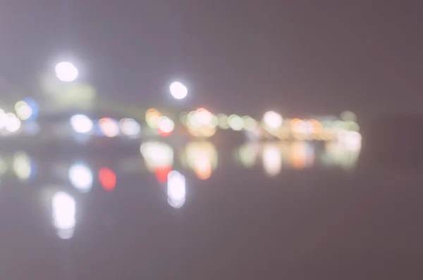 Blurred background bokeh lights — Stock Photo, Image