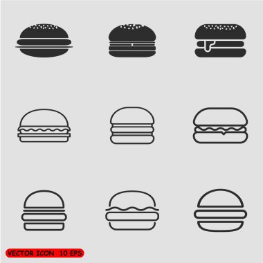 Hamburger Icons set