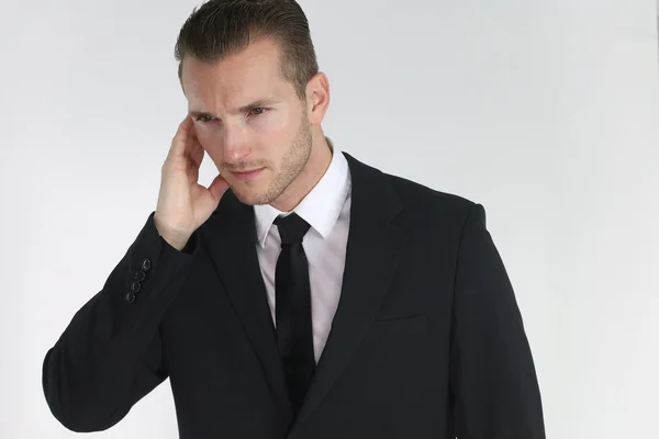 Security guard posing — Stock Photo, Image