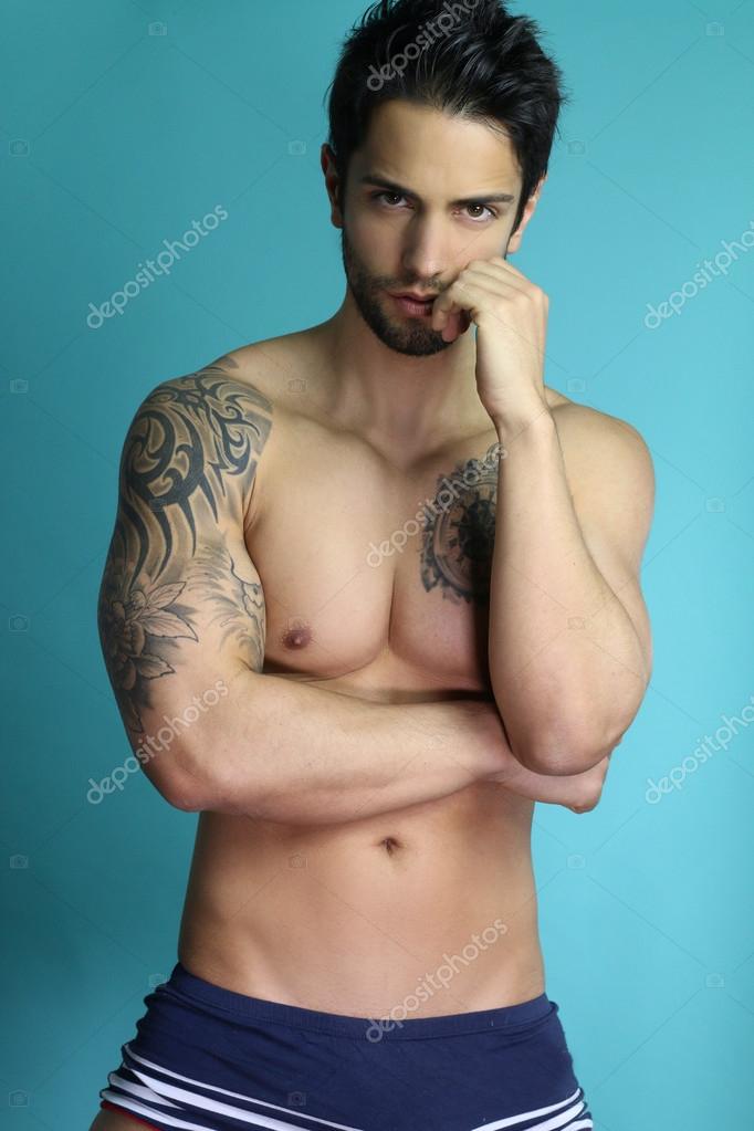 Sexy man wearing underwear Stock Photo by ©rdrgraphe 105534996