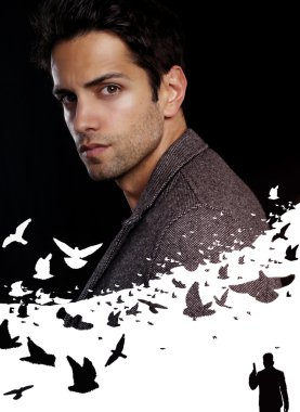 Dedektif romanı - genç gizemli adam 