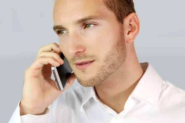 Businessman calling — Stock Photo, Image