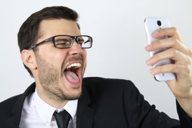 bir selfie yapan erkek