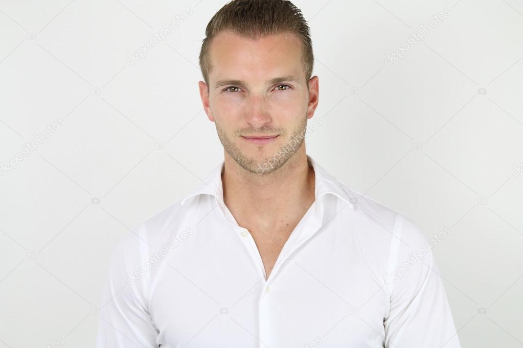 Handsome blond guy Stock Photo by ©rdrgraphe 74798925