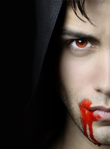 Handsome vampire — Stock Photo, Image