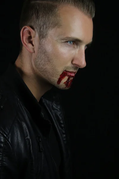 A vampire story - handsome vampire — Stock Photo, Image