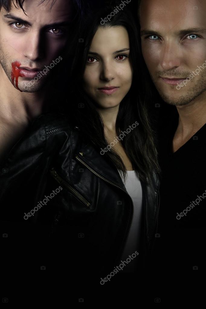 A vampire story romance between vampire Stock Photo by ©rdrgraphe