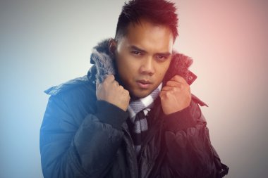 Kış style - moda adam