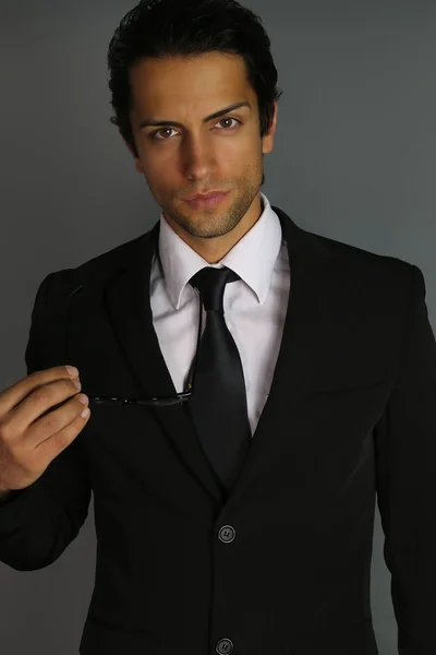 Handsome man wearing a suit — Stock Photo, Image