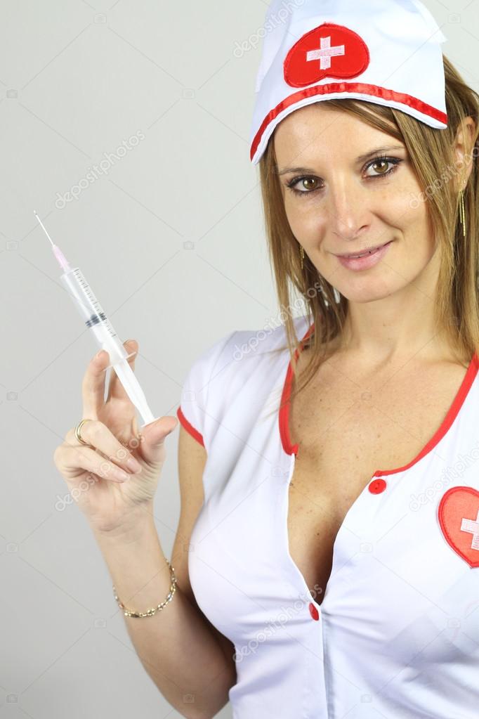 Hot Blonde Nurse