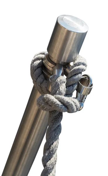Support métallique avec une corde — Photo