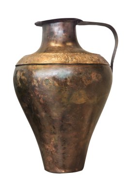 Dekoratif Antik Bronz vazo