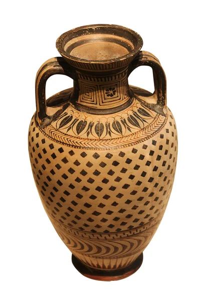 Ancient greek ceramic vase — Stock Photo, Image