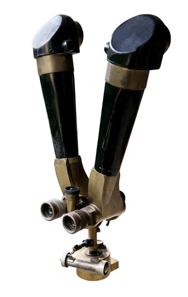 Old italian military binoculars — Stock Photo, Image