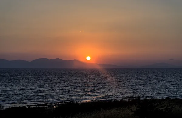 Восход солнца на острове — стоковое фото